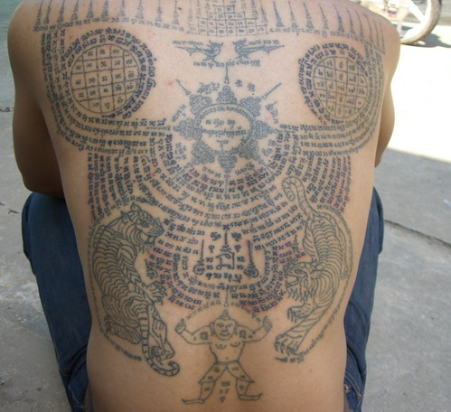 тайская татуировка муай тай